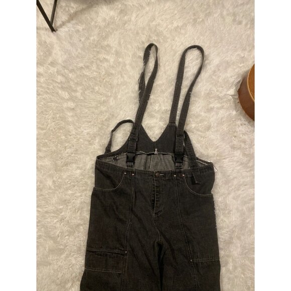 Mens Nasty Pig Gray Overalls Brawn Gray Medium Jeans Overall Straps NastyPig - Picture 9 of 11